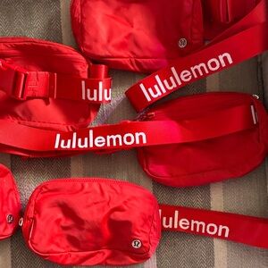 lululemon athletica Red Crossbody Bags
